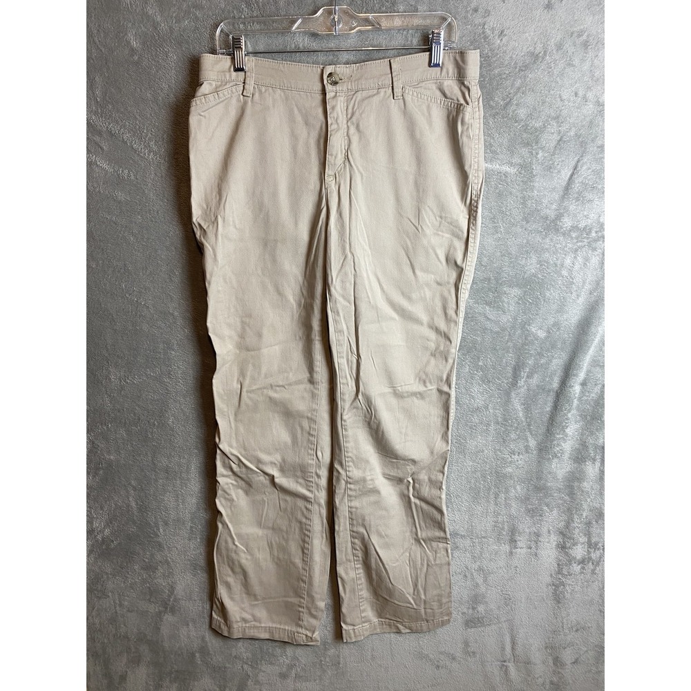 Riders by Lee Womens 10M Straight‎ Khaki Pants